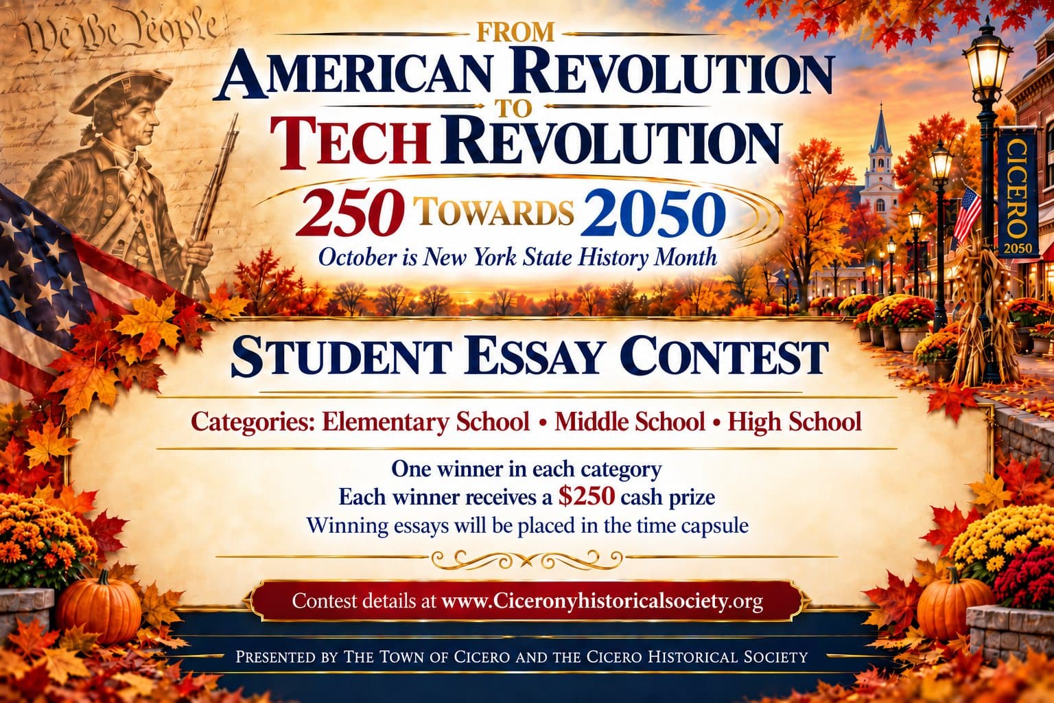250 Towards 2050: Student Essay Contest